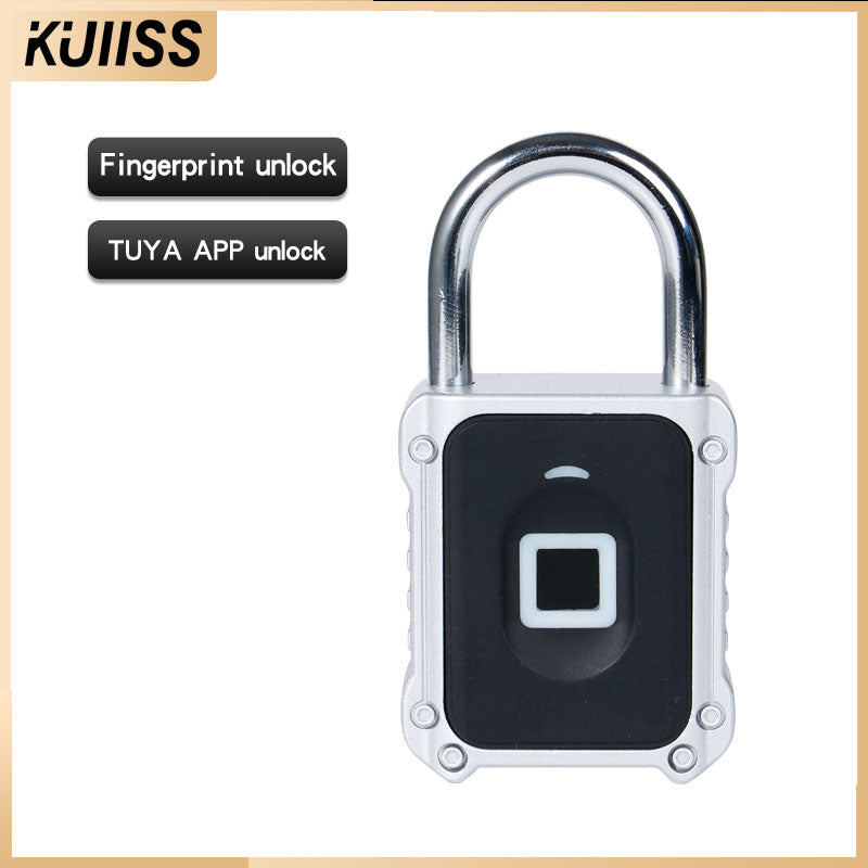 KUIISS Waterproof Fingerprint Password Padlock TuYa Bluetooth Mobile APP Luggage Backpack Dormitory Cabinet Drawer Lock