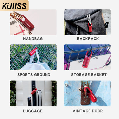 KUIISS fingerprint padlock TuYa Bluetooth mobile app small backpack lock luggage backpack dormitory cabinet lock