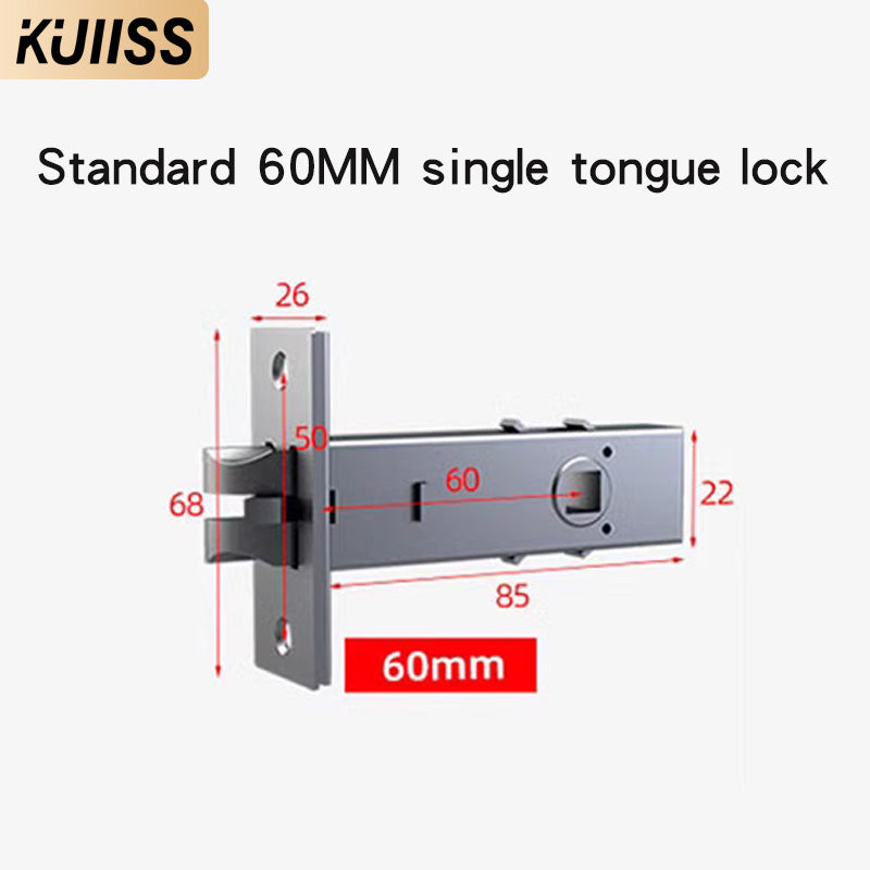 KUIISS Indoor Wooden Door Fingerprint Password Lock Graffiti Bluetooth Home Office Apartment Homestay Hotel Single Tongue Smart Lock Mobile App No Wiring No Battery Replacement