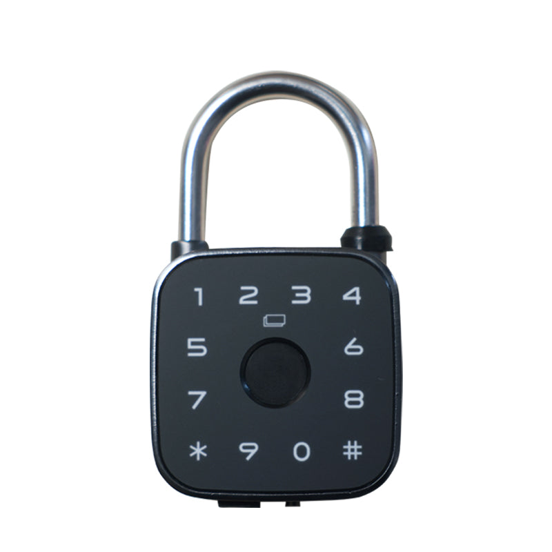KUIISS intelligent fingerprint password padlock waterproof, rust proof, anti-theft cabinet dormitory door graffiti Bluetooth key lock