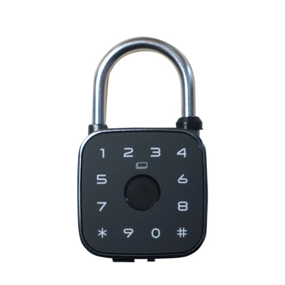KUIISS intelligent fingerprint password padlock waterproof, rust proof, anti-theft cabinet dormitory door graffiti Bluetooth key lock