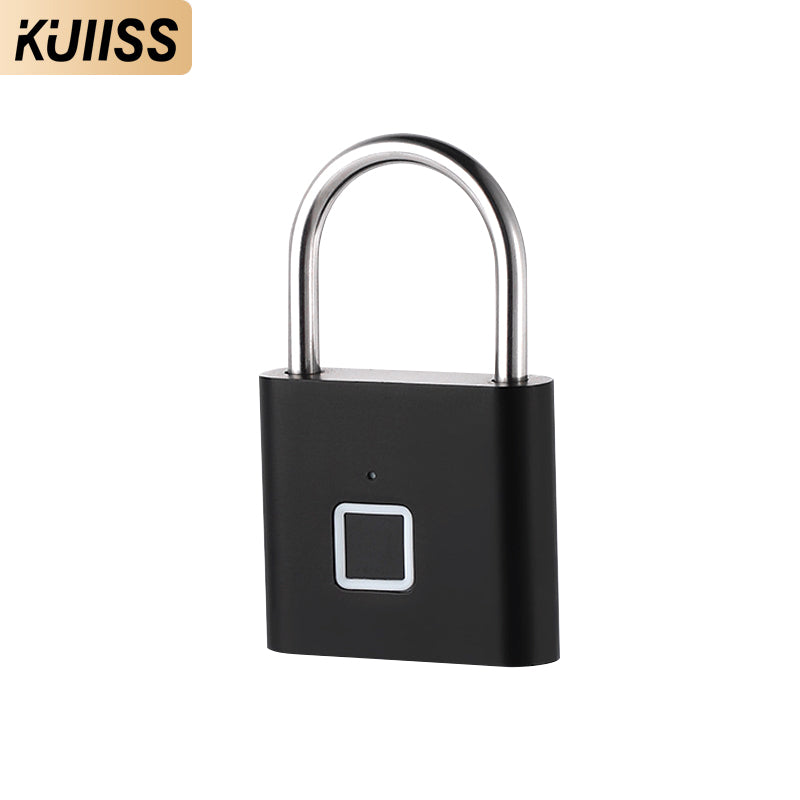 KUIISS Household Waterproof Rustproof Fingerprint Smart Electronic Backpack Bag Storage Cabinet Door Dormitory Drawer Lock Zinc Alloy Material