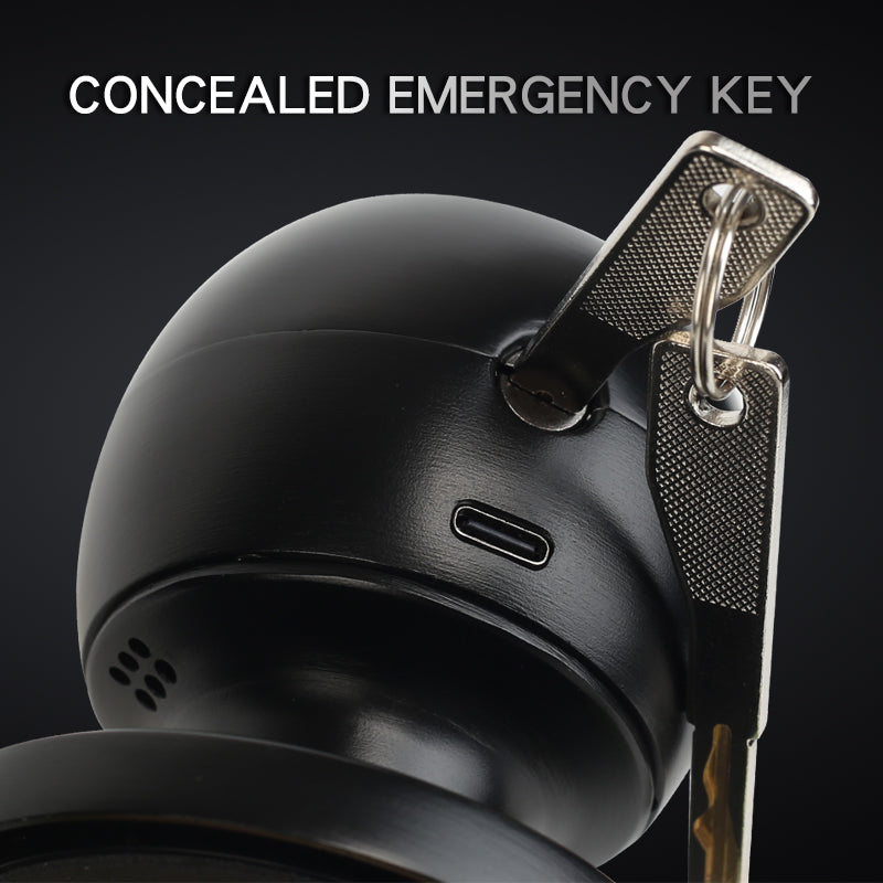 KUIISS Spherical Lock Tuya Fingerprint Lock Indoor Bedroom Office Password Room Wooden Door Smart Electronic Lock