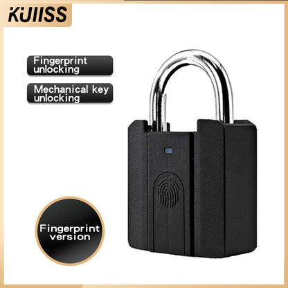 KUIISS Waterproof Fingerprint Digital Button Password Keychain Lock TuYa Bluetooth Warehouse Door Dormitory Door Electronic Lock