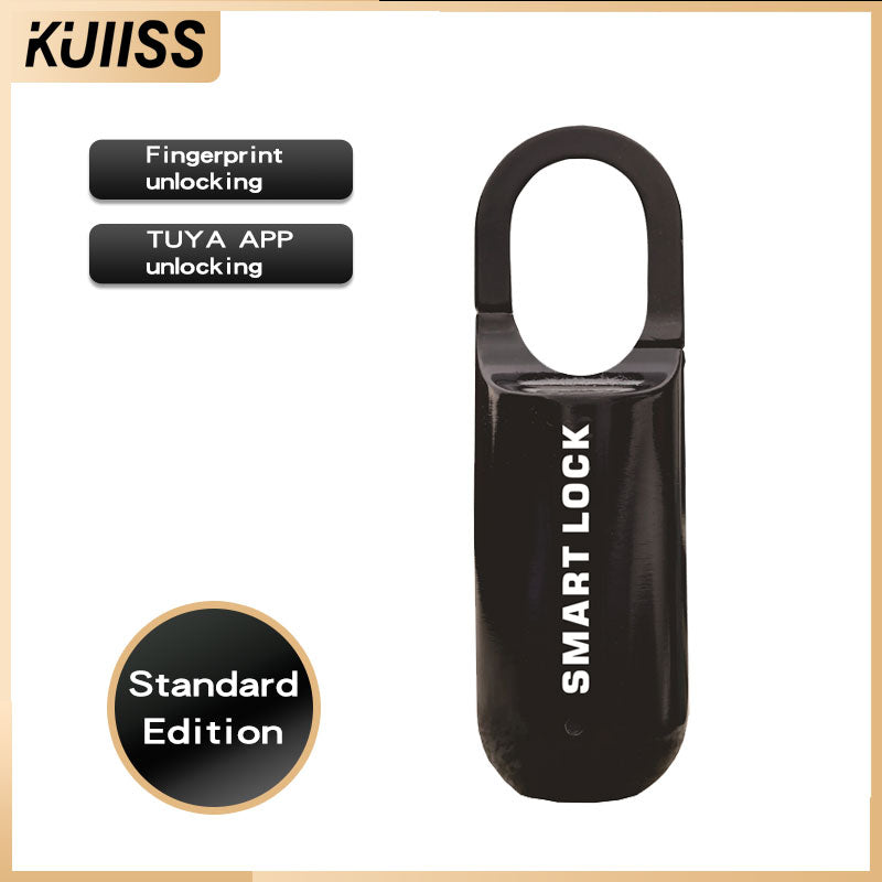 KUIISS fingerprint padlock TuYa Bluetooth mobile app small backpack lock luggage backpack dormitory cabinet lock