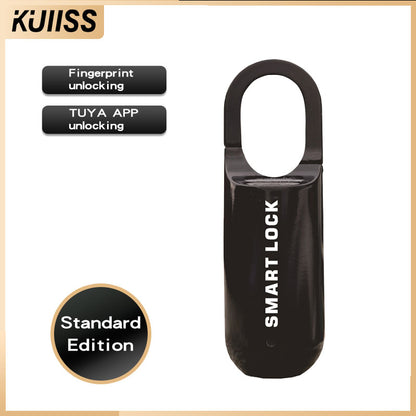 KUIISS fingerprint padlock TuYa Bluetooth mobile app small backpack lock luggage backpack dormitory cabinet lock