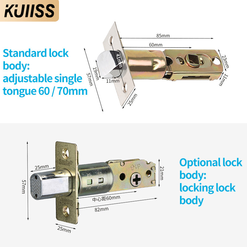 KUIISS graffiti WIFI indoor wooden door office intelligent fingerprint lock room bedroom electronic lock household password door lock