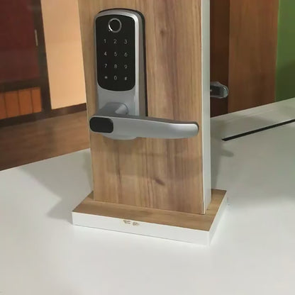 KUIISS Tuya wifi Indoor Door Fingerprint Password Lock Home Office Apartment Home Accommodation Hotel Wood Door Single Tongue Smart Lock Mobile App TTlock