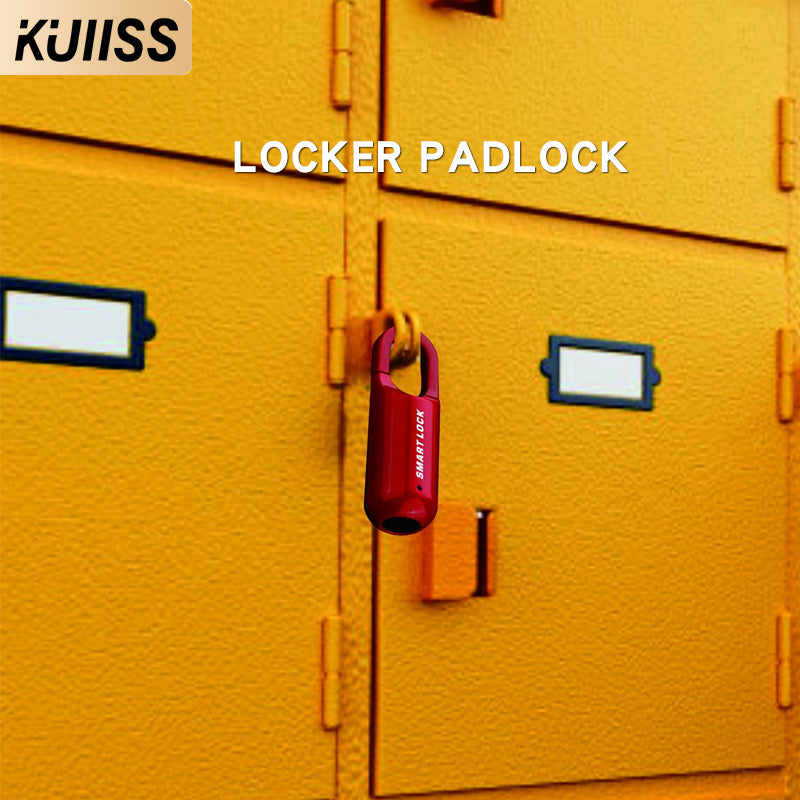 KUIISS smart lock fingerprint padlock smart padlock small lock fingerprint cabinet lock cabinet lock dormitory drawer anti-theft lock