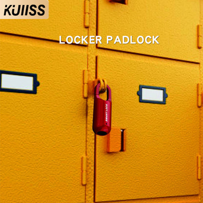 KUIISS smart lock fingerprint padlock smart padlock small lock fingerprint cabinet lock cabinet lock dormitory drawer anti-theft lock