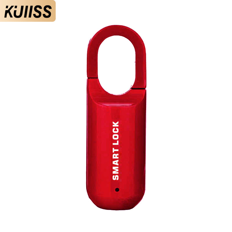 KUIISS smart lock fingerprint padlock smart padlock small lock fingerprint cabinet lock cabinet lock dormitory drawer anti-theft lock